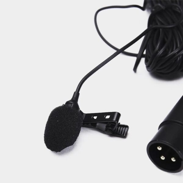 Lavalier Microphone for DSLRs, Camcorders & Video Cameras 20' Audio Cable - Image 2