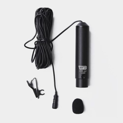 Lavalier Microphone for DSLRs, Camcorders & Video Cameras 20' Audio Cable