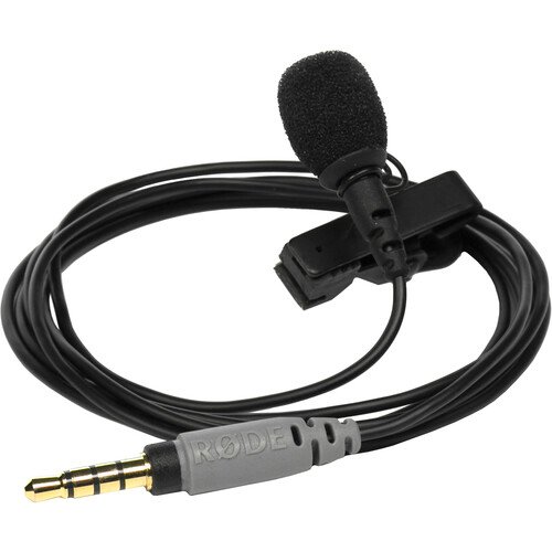 RODE SmartLav+ Lavalier Condenser Microphone for Smartphones