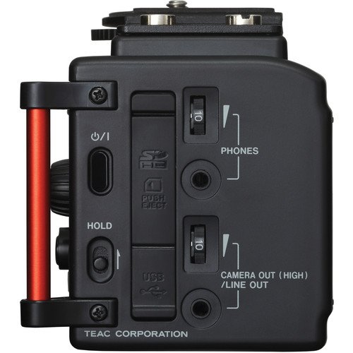 Tascam DR-60DmkII 4-Input / 4-Track Multitrack Field Recorder Kit with Protective Case - Image 3