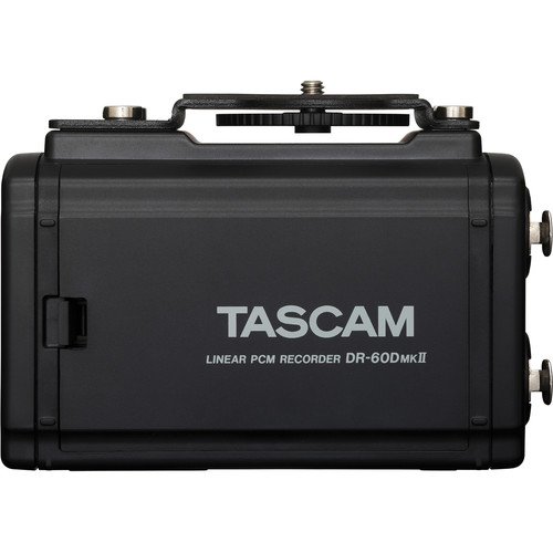 Tascam DR-60DmkII 4-Input / 4-Track Multitrack Field Recorder Kit with Protective Case - Image 4