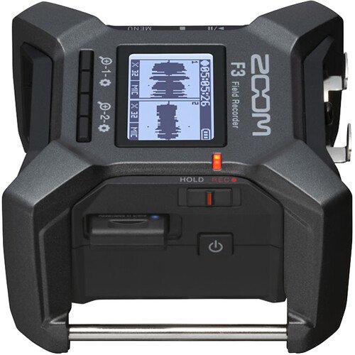 Zoom F3 2-Input / 2-Track Portable Field Recorder - Image 2