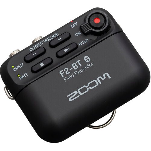 Zoom F2-BT Ultracompact Bluetooth-Enabled Portable Field Recorder with Lavalier Microphone - Image 3