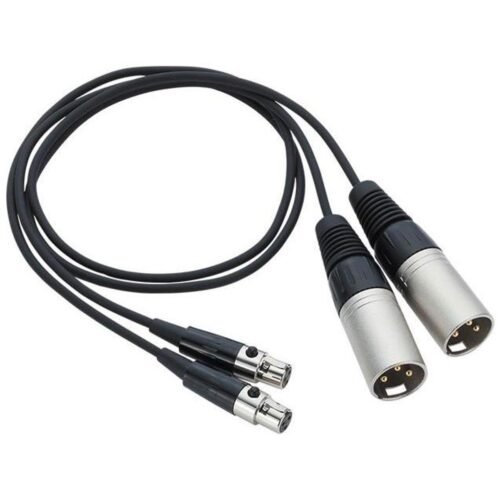 Zoom TXF-8 TA3 to XLR Cable for F8, F8n MultiTrack Field Recorders, 2-Pack