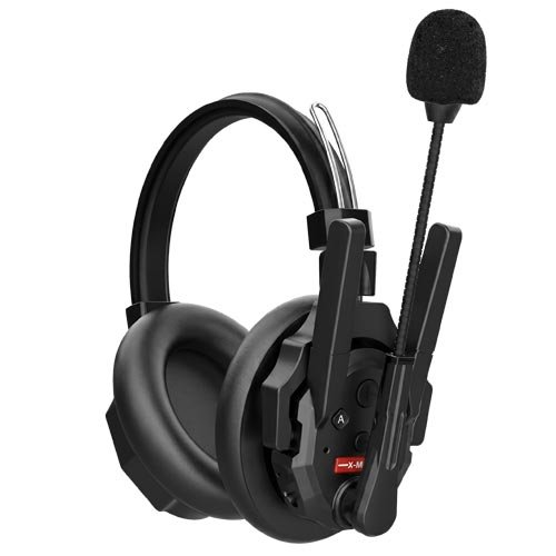 SYNCO Xtalk XMax1 Full-Duplex Wireless Intercom Master/Remote Double-Ear Headset (2.4 GHz)