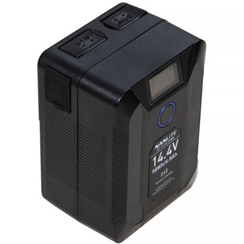 Nanlite 14.4V Mini V-Mount Battery (98Wh) - Image 2