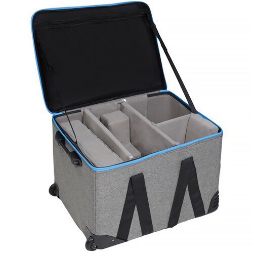 Nanlite Rolling Padded Case for Forza 300B II, 500B II, or FL-20G Fresnel - Image 3