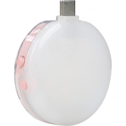 Nanlite cookie USB-C Mini Round LED (Coral Pink) - Image 2