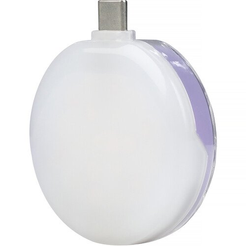 Nanlite cookie USB-C Mini Round LED (Lavender) - Image 2