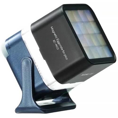 Nanlite Magnetic Egg Crate for Pico LED Mini Pocket Light - Image 4