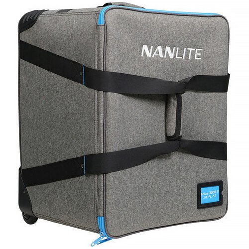 Nanlite Forza 300B II Bi-Color LED Monolight (Fresnel & Rolling Case Kit) - Image 3