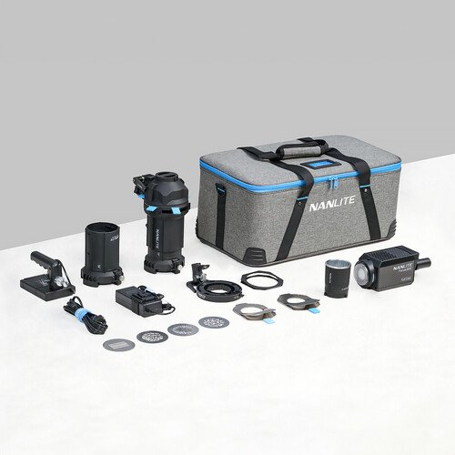 Nanlite Forza 60C RGB LED Monolight (Projection Attachment Kit) - Image 2
