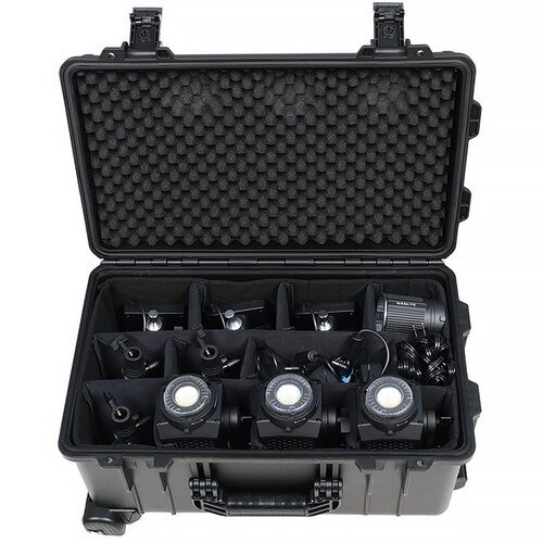 Nanlite Forza 60CR RGBLAC LED Spotlight with CRMX (3-Light Kit) - Image 2