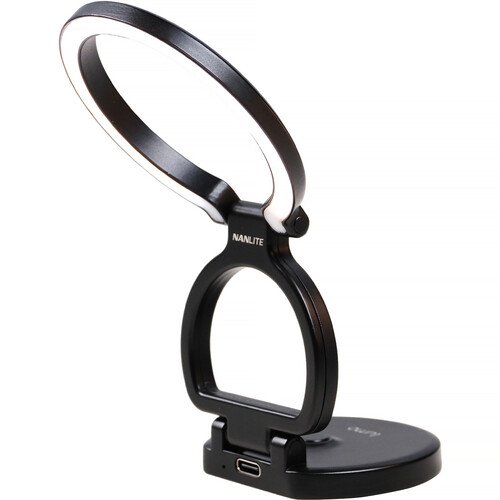 Nanlite Lumo Bi-Color LED Ring Light (Polar Black)