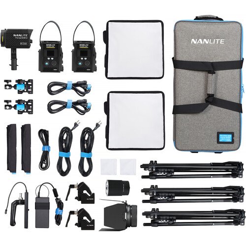 Nanlite PavoSlim 60B Panel 2-Light and Forza 60B II Kit - Image 3