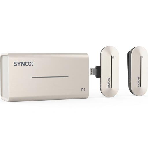 Synco P1L Miniature 1-Person Digital Wireless Microphone System with Lightning Connector for iPhones 2.4 GHz - Image 2