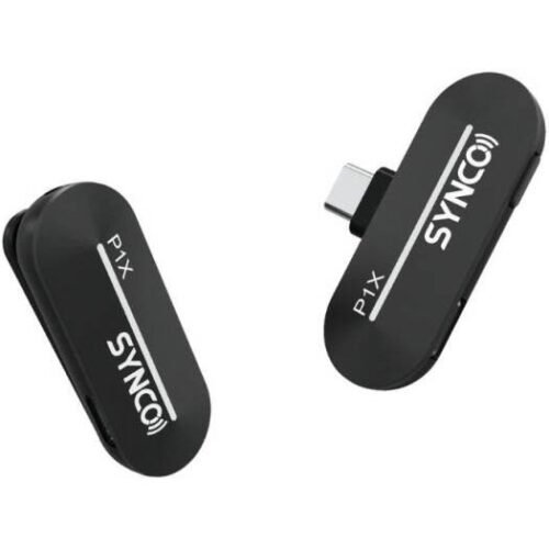 SYNCO P1XT USB-C Wireless Lavalier Microphone, Up to 150m Range, Fast Charging & 6H Working Time, Professional Lapel Mic for Tiktok, YouTube, Video Recording, for iPhone 15, Andriod