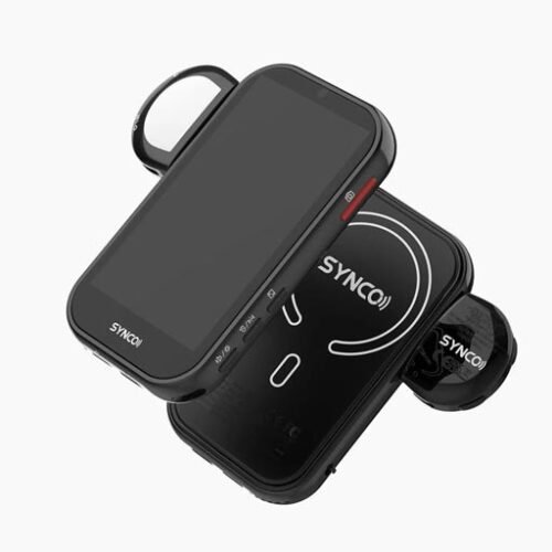 SYNCO XView M4 AI Smart Phone Monitor, AI Gesture Control, Built-In Fill Light, 4K Wired Display, WiFi-Free Connection, Magnetic Mount, 10m Bluetooth Shutter