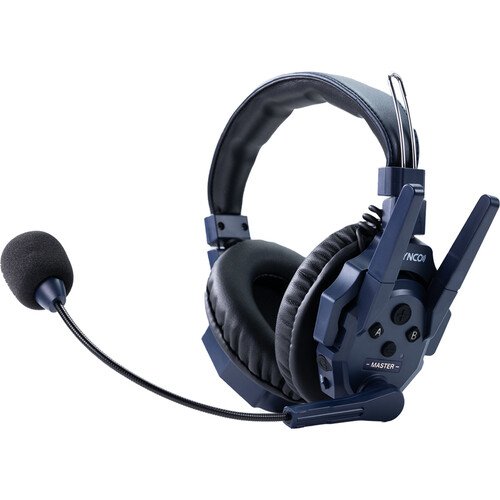 Synco Xtalk Master XM1D Full-Duplex Dual-Ear Headset for Wireless Intercom System (2.4 GHz)